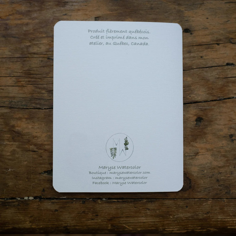 Carte - Réconfort d'automne