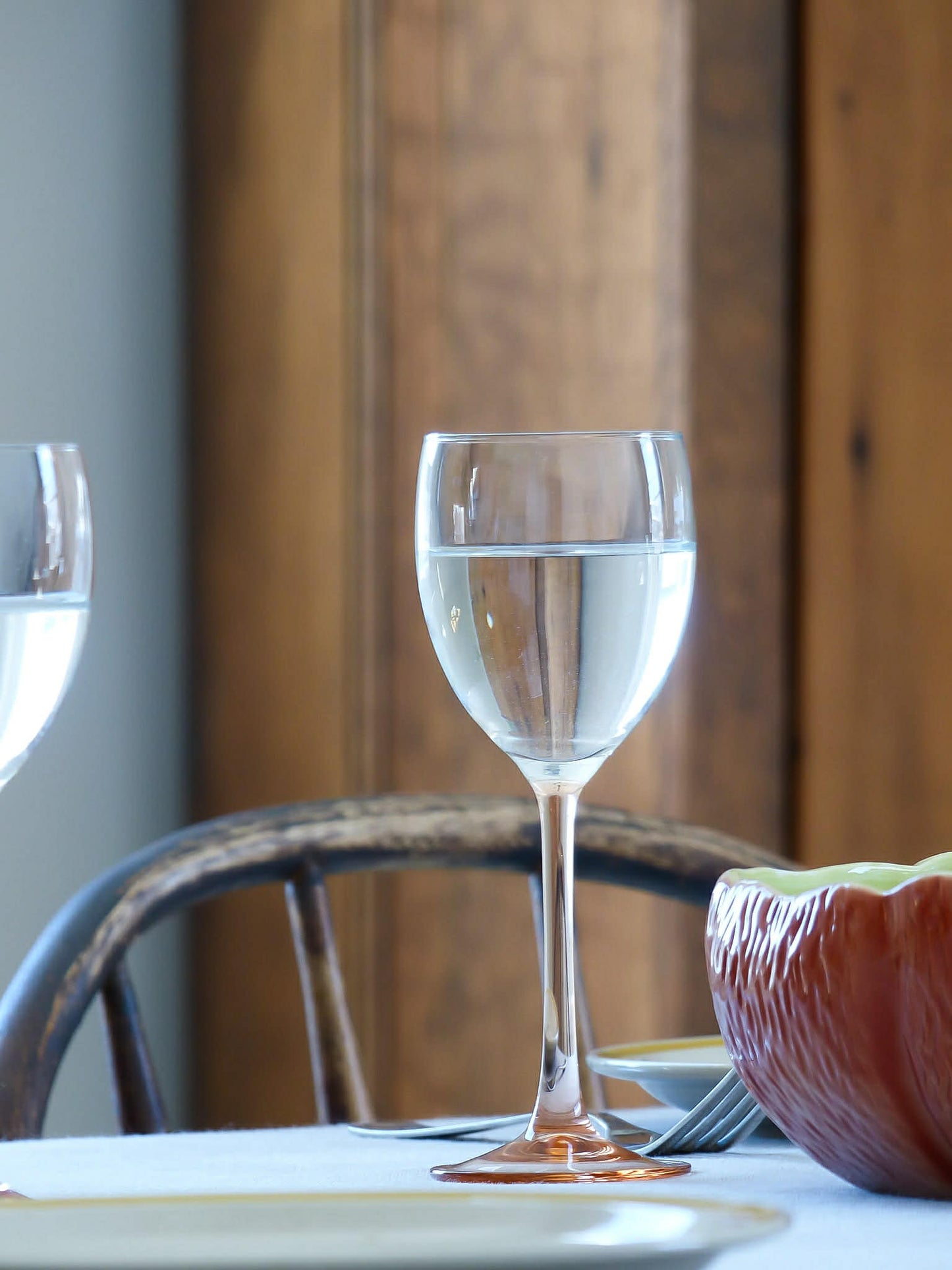 Verres à vin rouge LUMINARC, pied rose blush, ensemble de 4