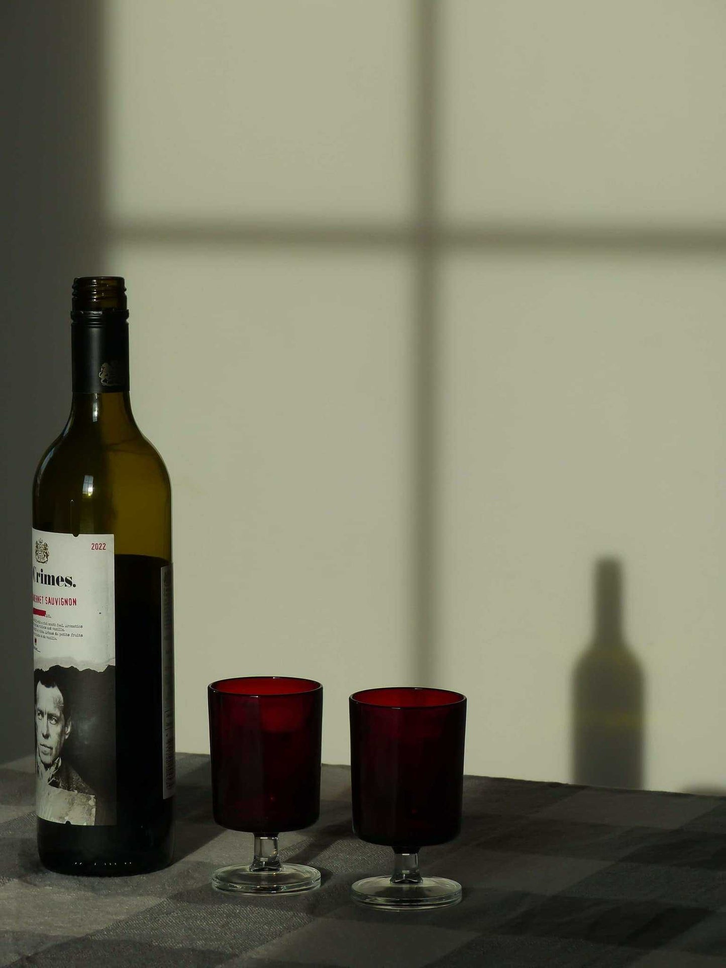 Ensemble de coupes vintage LUMINARC - Rubis - L