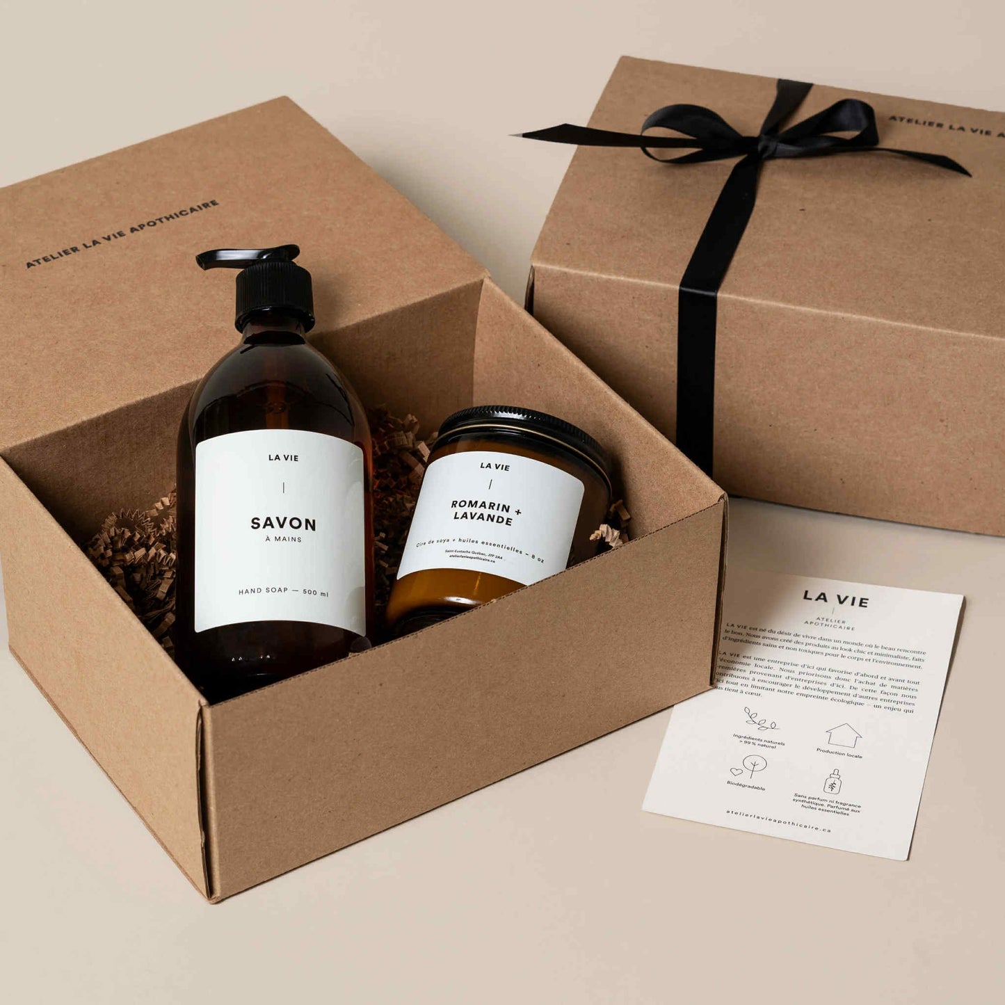 Boite cadeau - Duo Maison Lavande