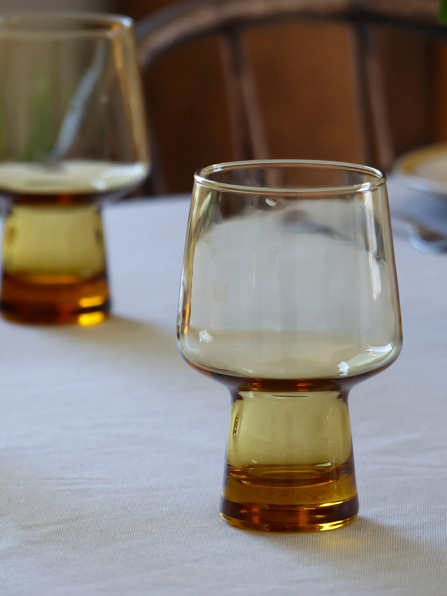 Verres à bière ambré, LIBBEY, ensemble de 4
