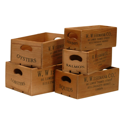 Boîtes en bois - 5 formats disponibles