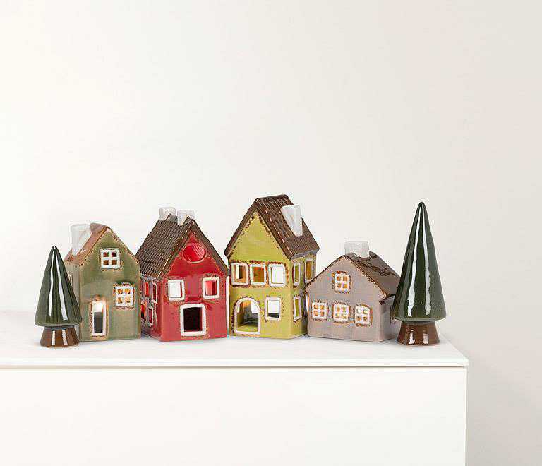 Petite maison avec fenêtre - Grise