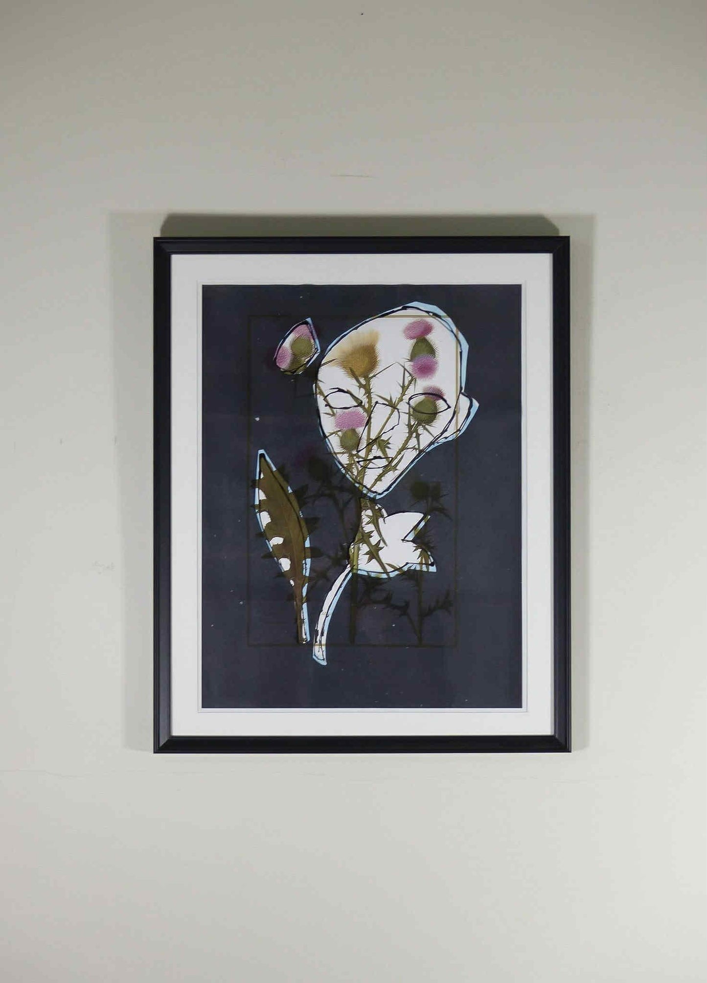 Tête et chardons - Michel Lancelot