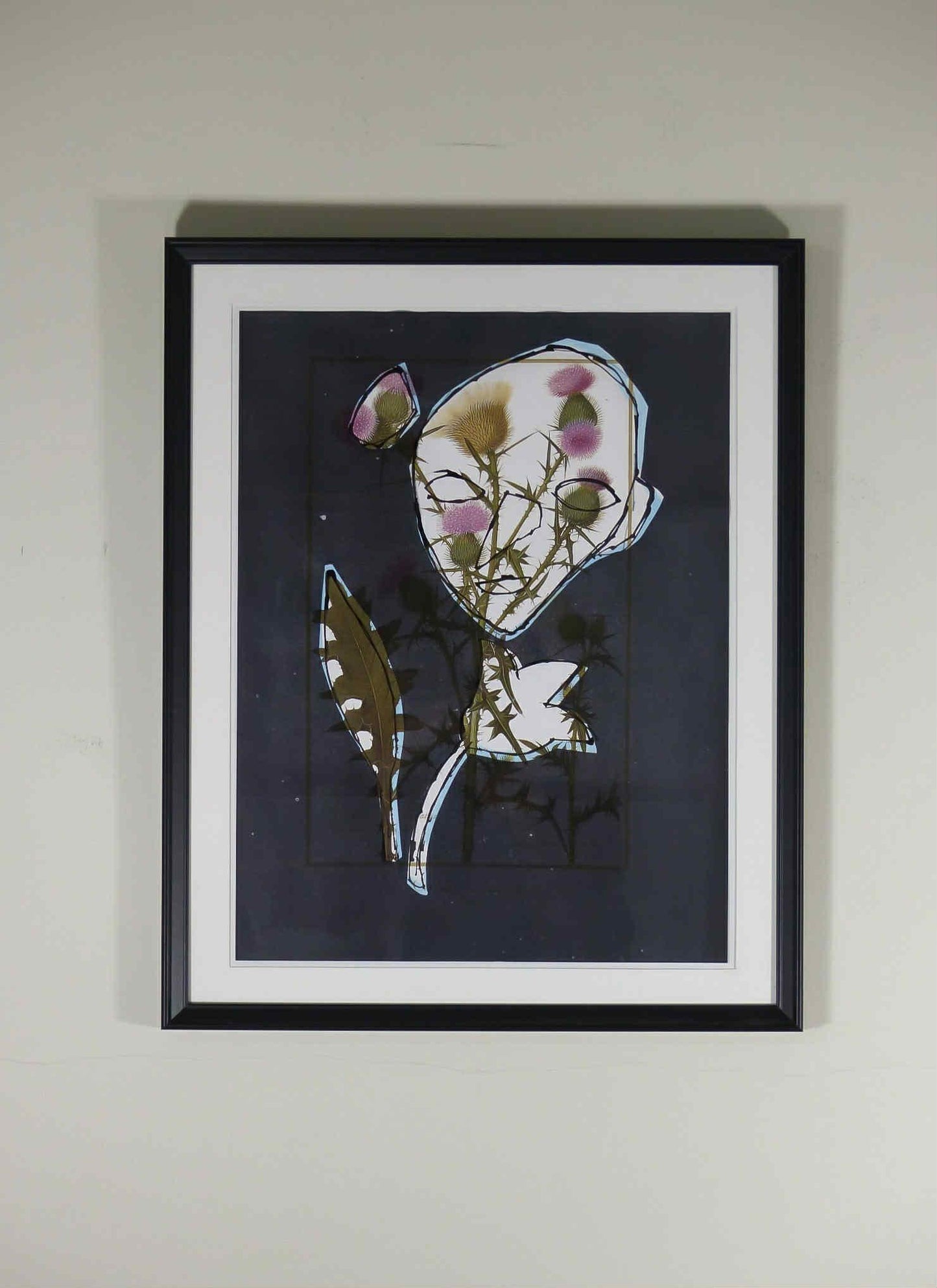 Tête et chardons - Michel Lancelot