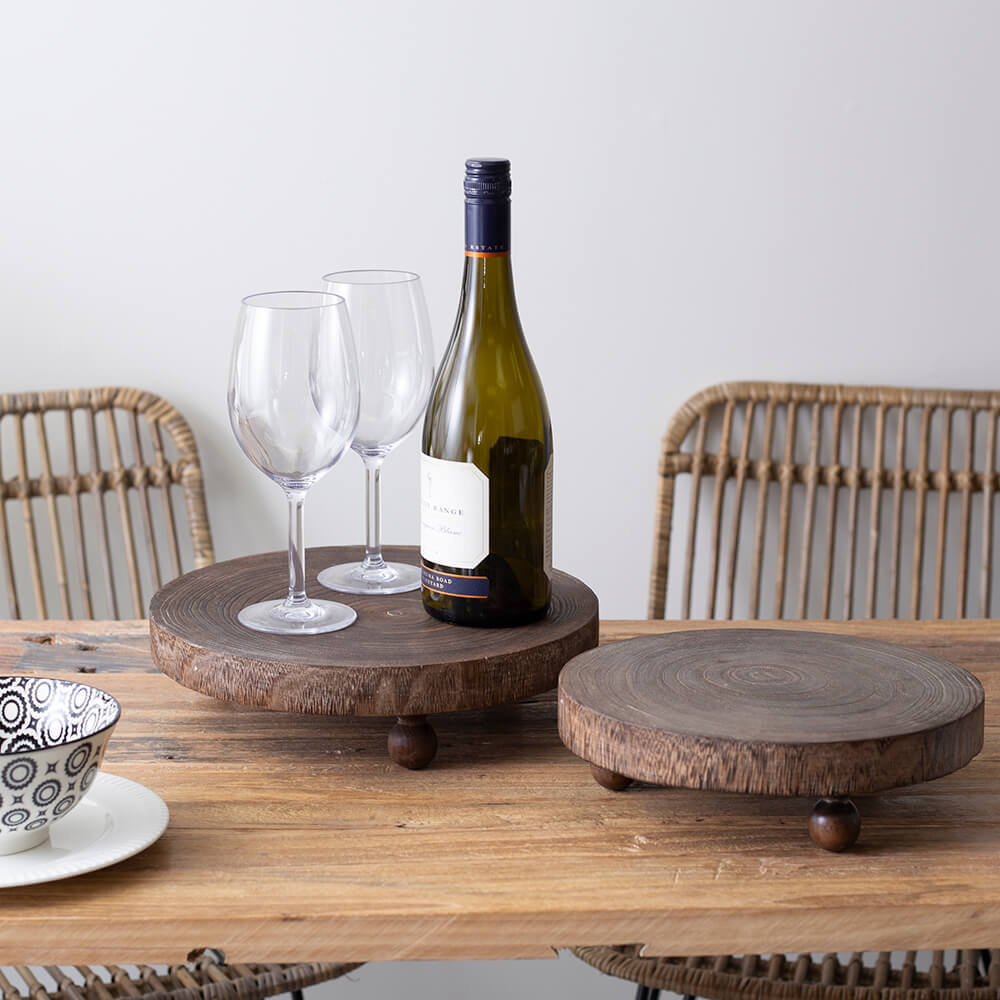 Présentoir en bois - 12  pouces