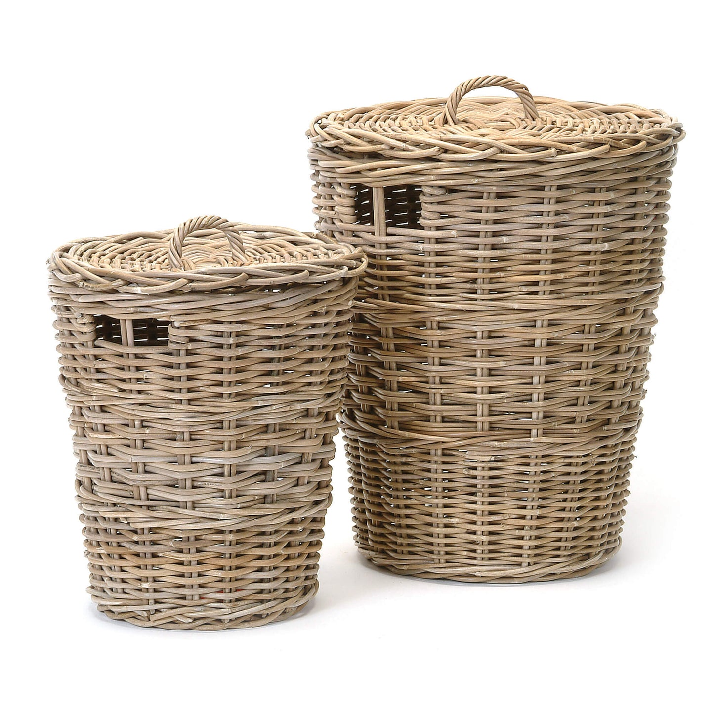 Paniers à linge en rotin - 2 formats