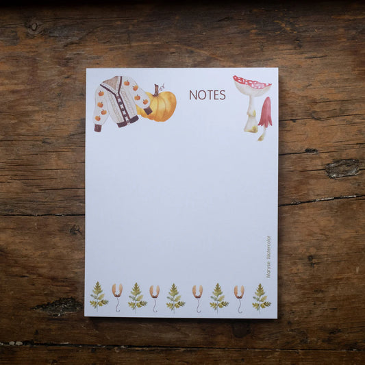 Bloc-notes d'automne