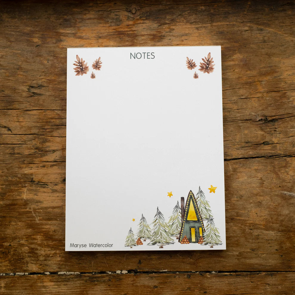 Bloc-notes d'hiver