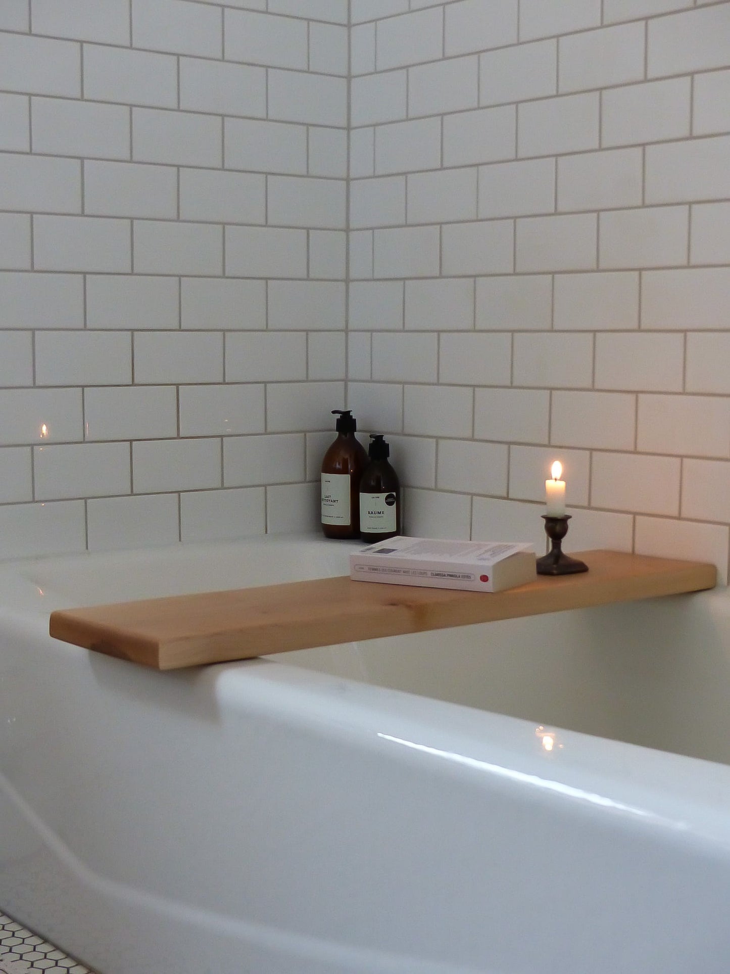 Planche pour le bain en érable