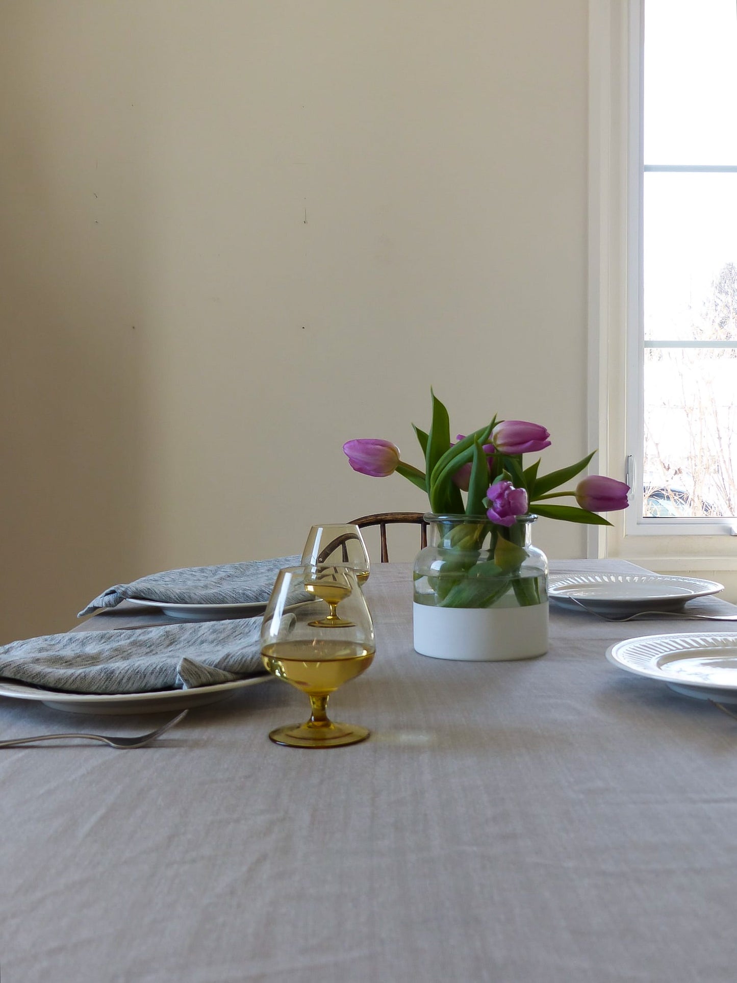Vase base blanche