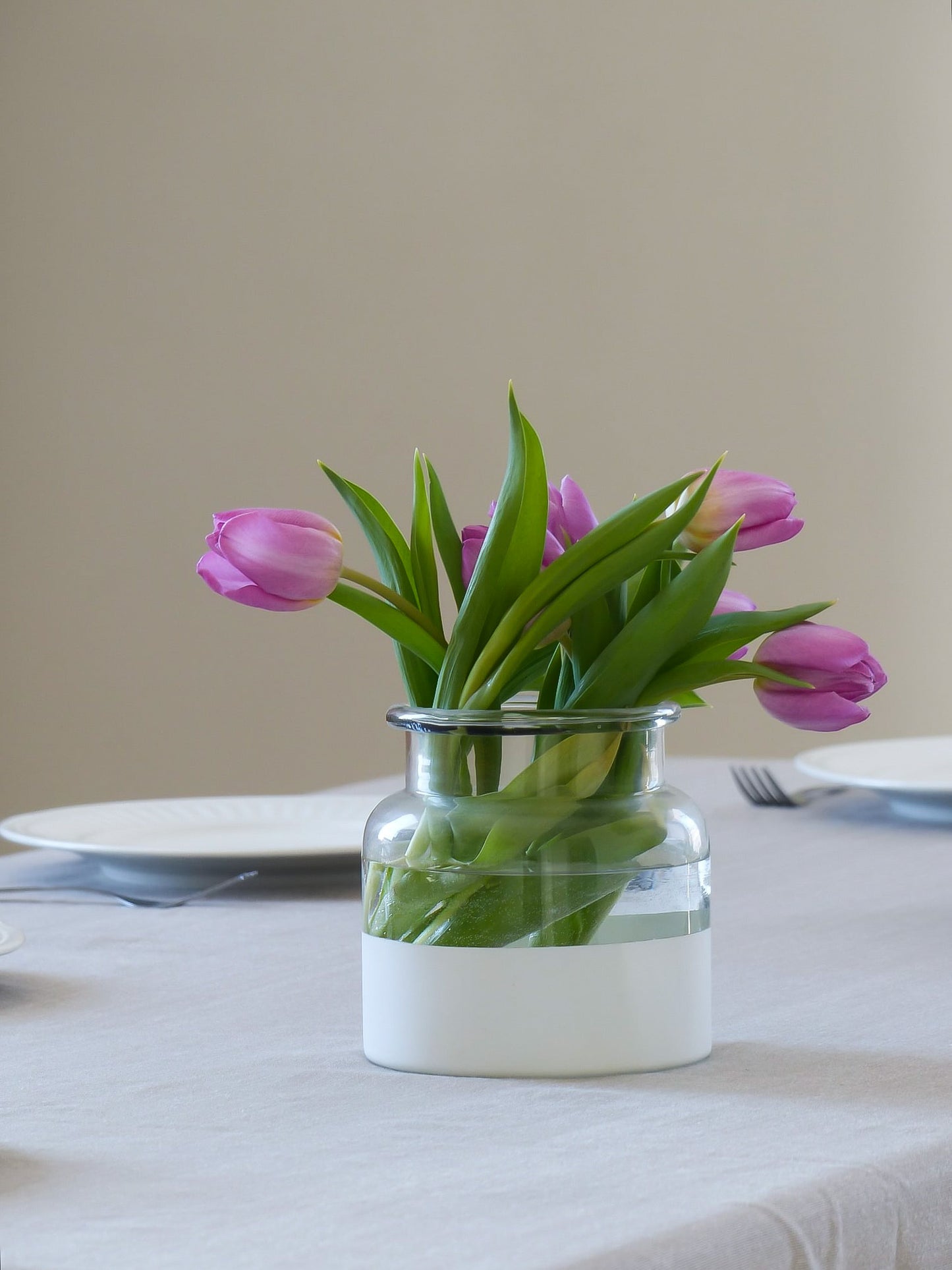 Vase base blanche