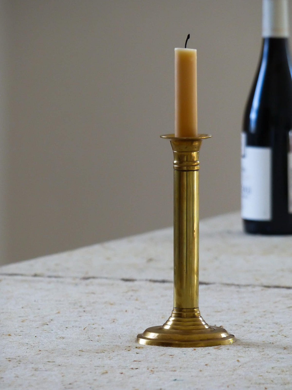 Chandelier vintage en laiton