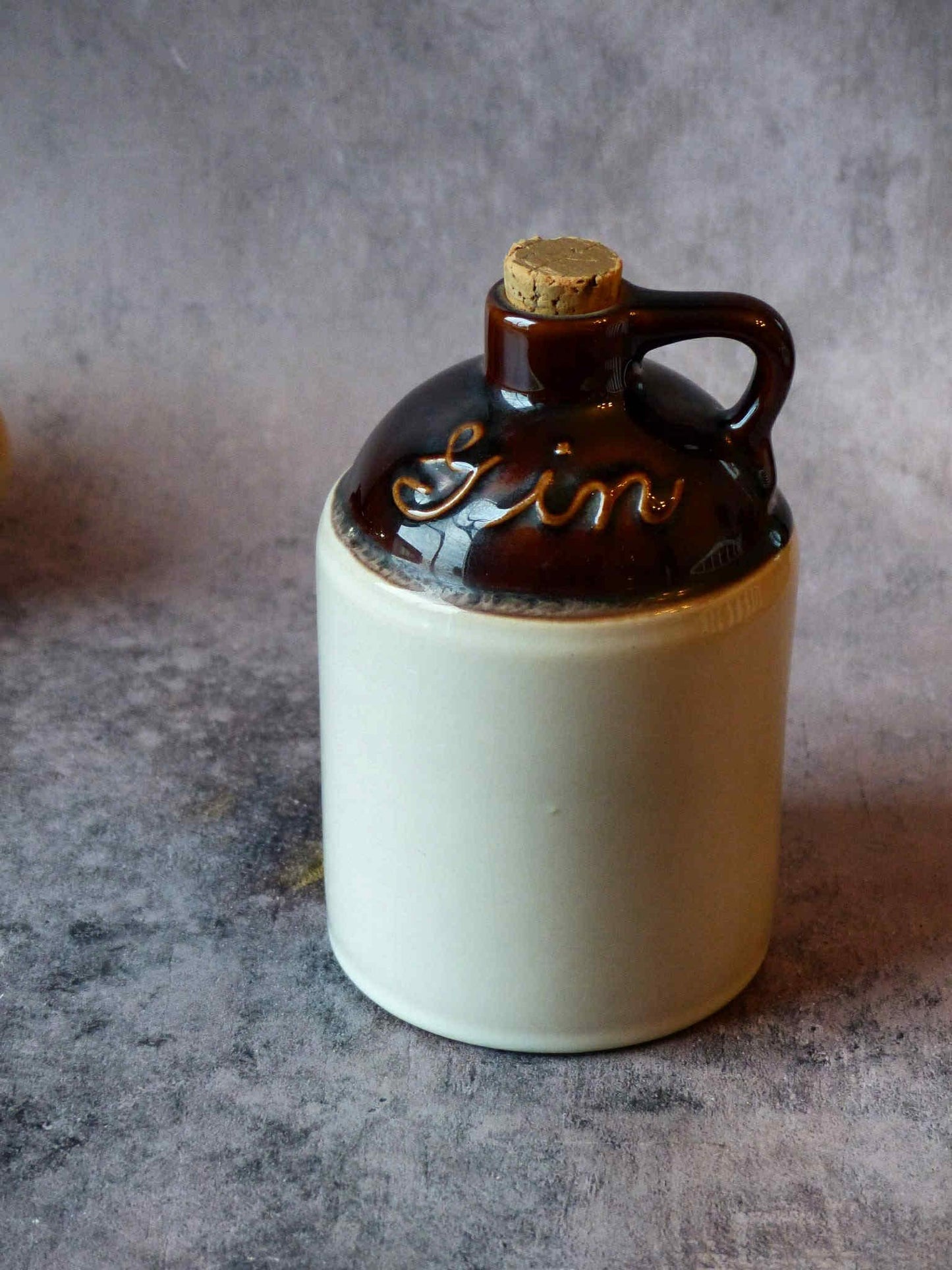 Cruche en grès vintage - Céramique de BEAUCE