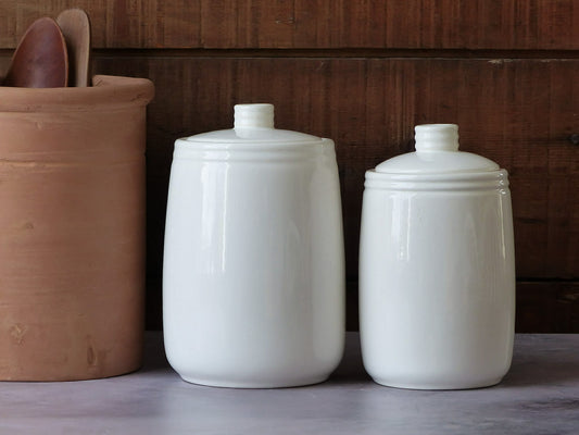 Duo de pots en céramique de Céramique de Beauce