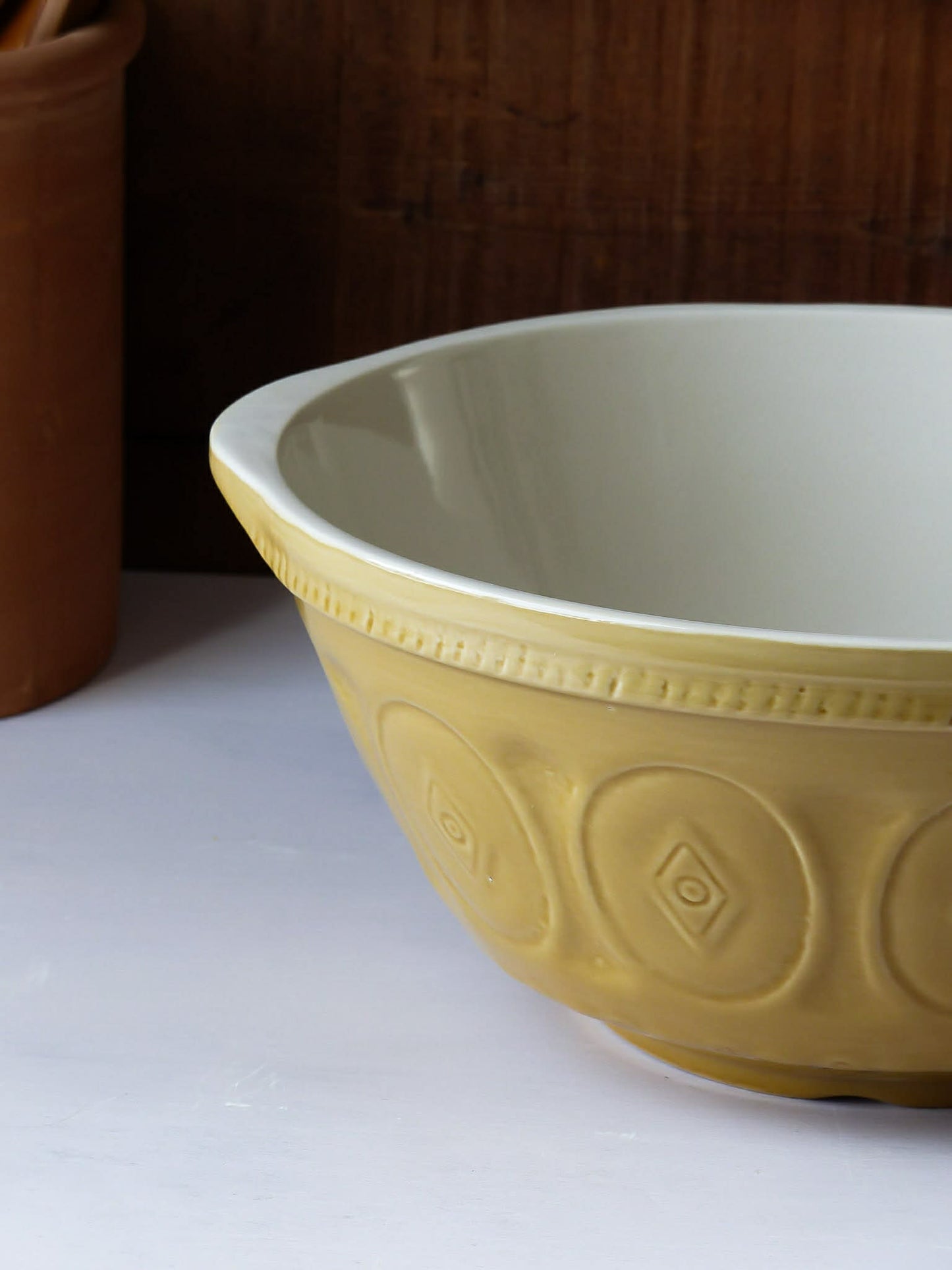 Grand bol à mélanger, style T.G. Green