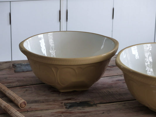 Grand bol à mélanger antique GRIPSTAND, T.G. GREEN & CO - P