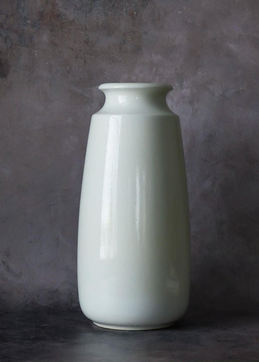 Le grand vase Jean Cartier de Céramique de Beauce - Blanc