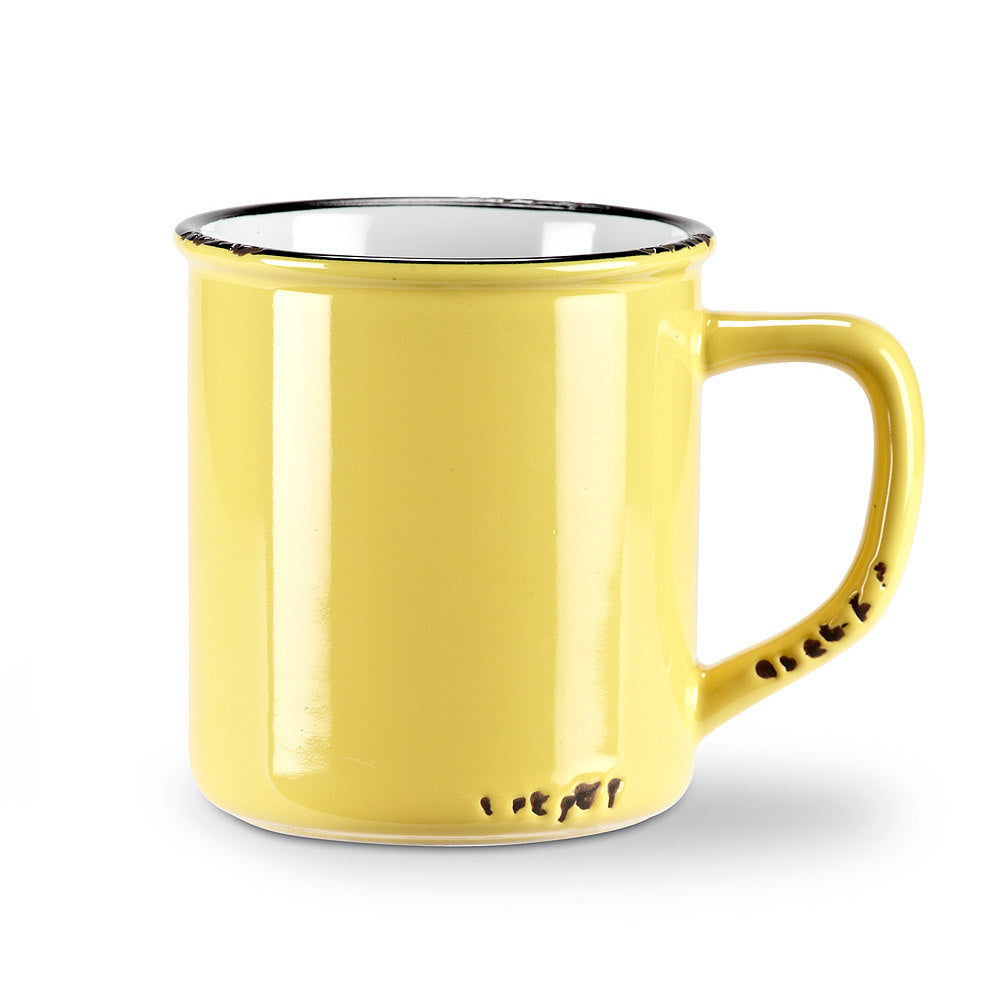 Tasse Enamel Jaune