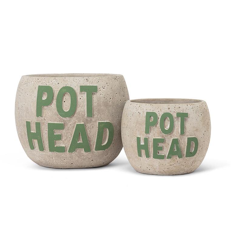 Cache-pot POT HEAD