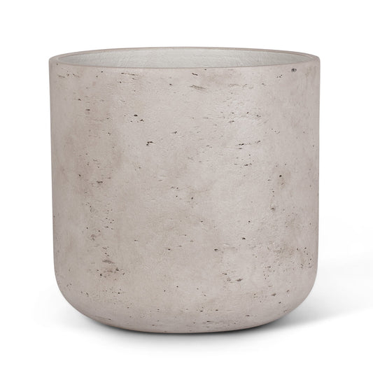 Pot gris texturé - 3X L