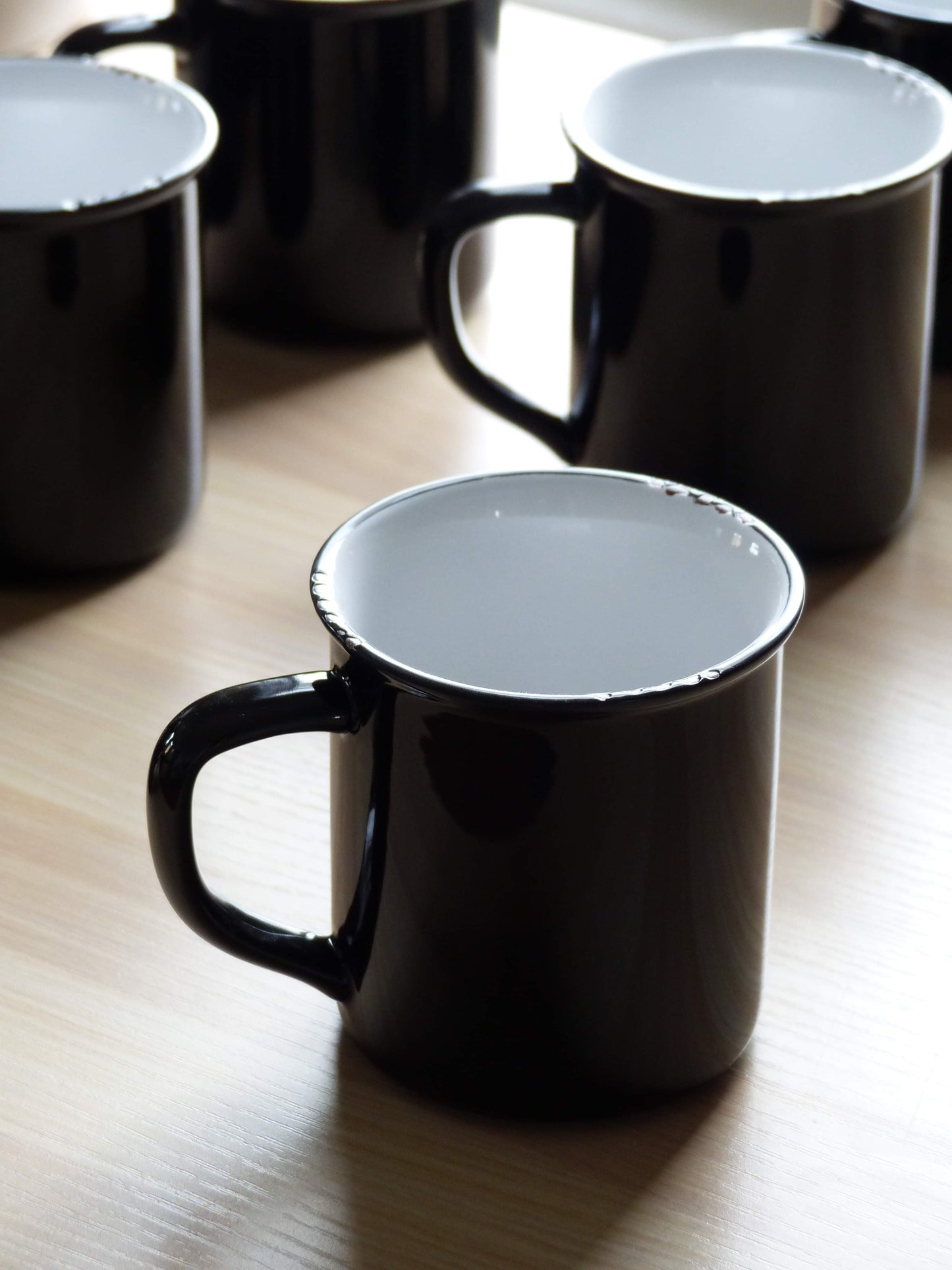 Tasse Enamel - Noire