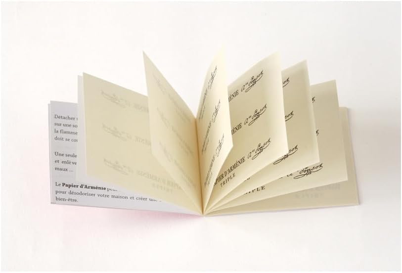 Papier d'Arménie "La Rose" Le Carnet