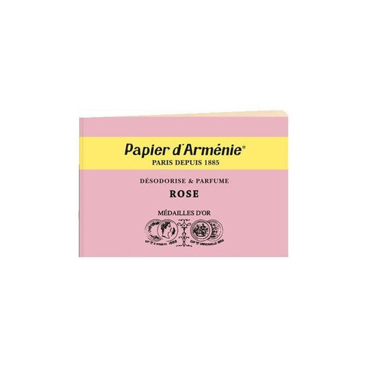 Papier d'Arménie "La Rose" Le Carnet