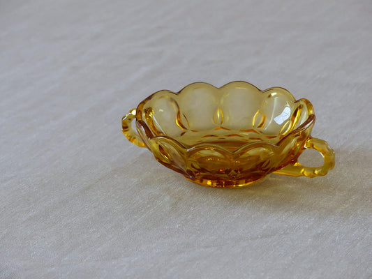 Bol à anses doubles en verre, ambré, de ANCHOR HOCKING