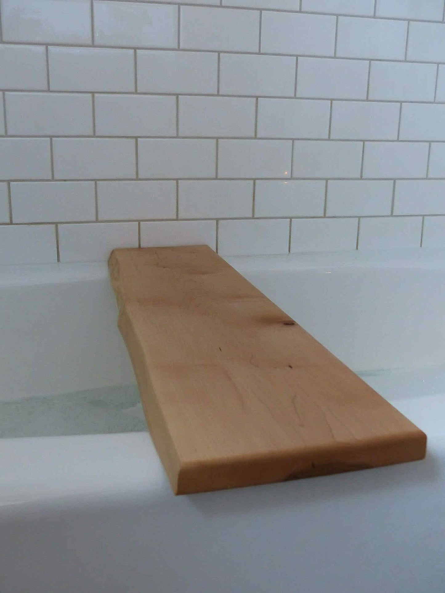 Planche pour le bain en érable